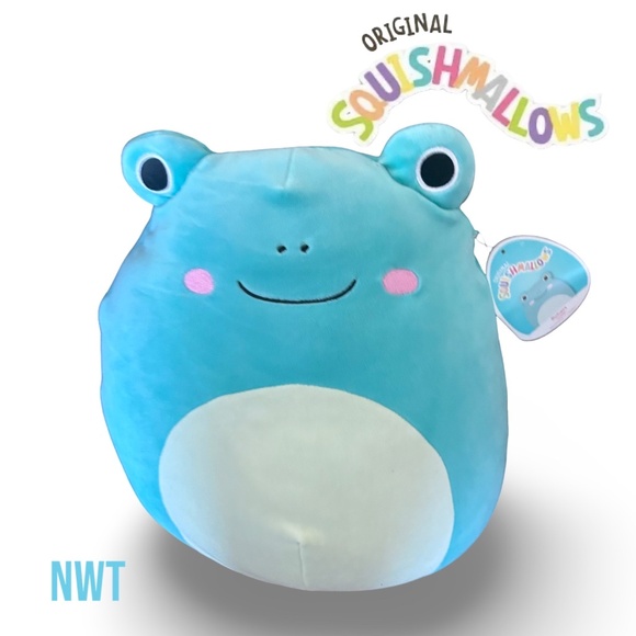 NWT Squishmallows™ Robert the Frog 12" Plush Toy - Picture 2 of 15